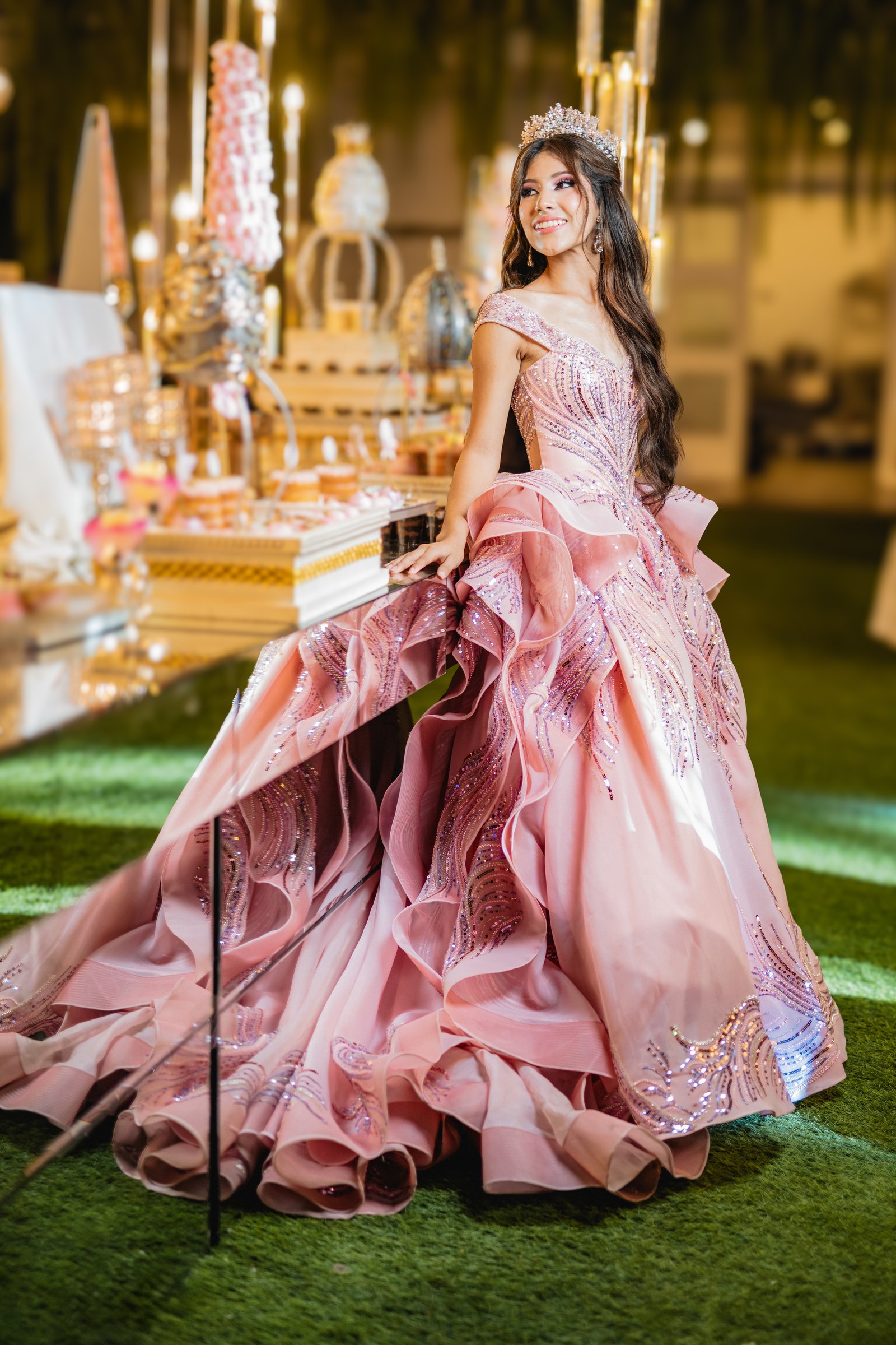 Sesión exterior Lima quinceañera