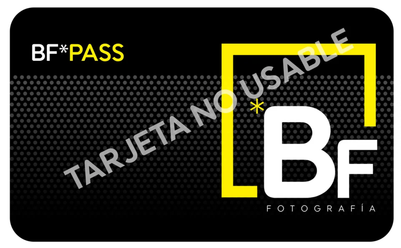 Tarjeta BF Pass - BF Fotografía Lima