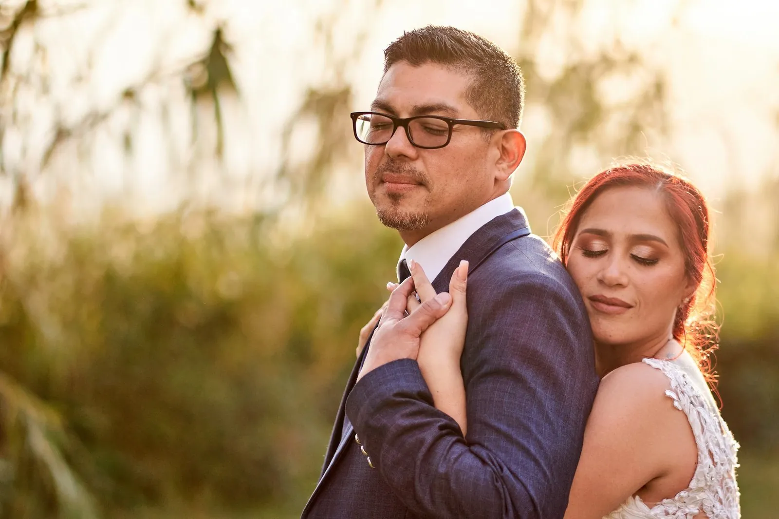 Momento emotivo padre e hija en boda Lima