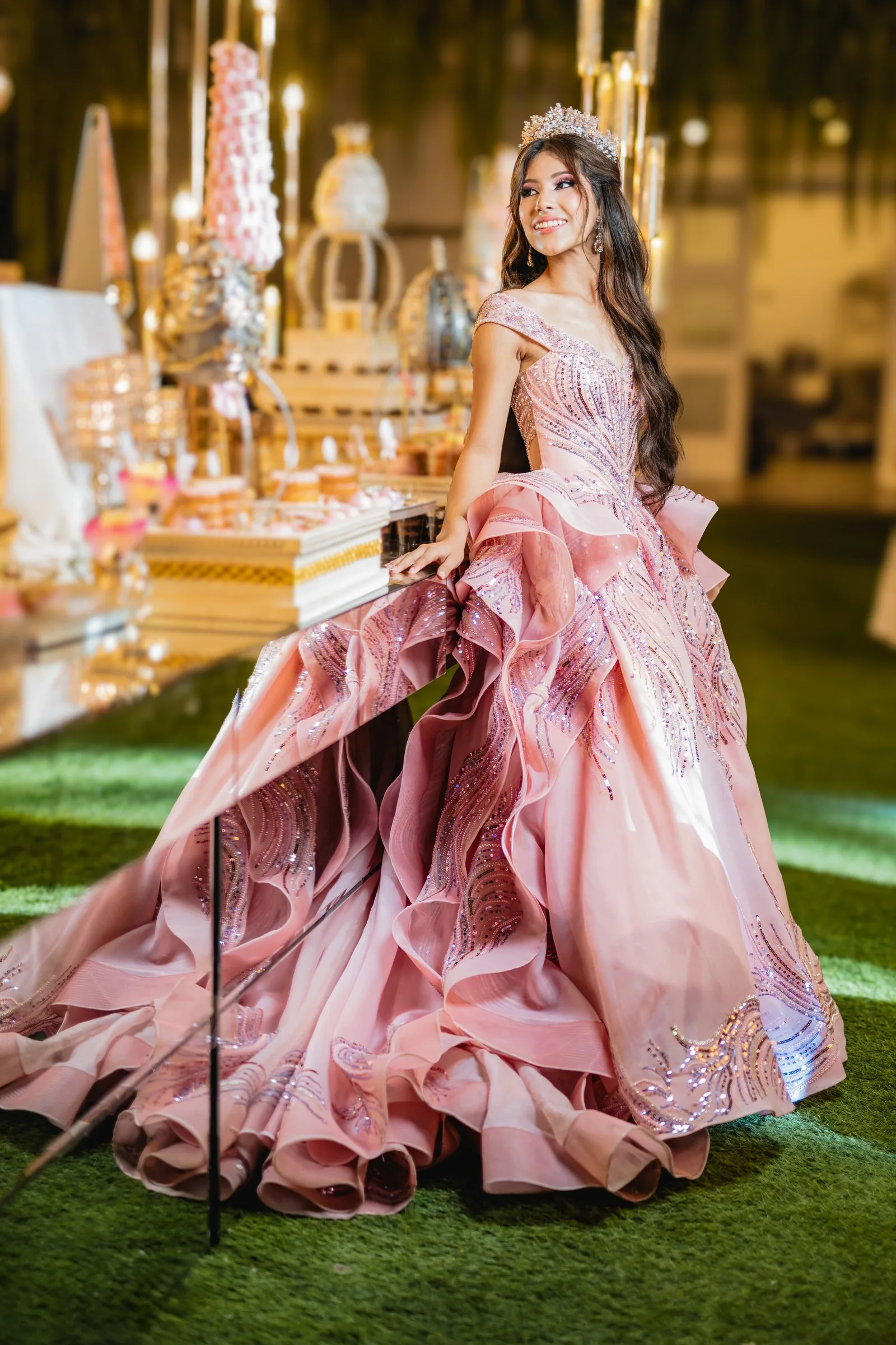 Sesión exterior Lima quinceañera